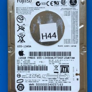 APPLE Fujitsu MHW2120BH, CA06820-B38700AP, 0FFF6A-00810013, 120GB SATA 2.5 HD