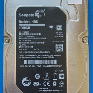 ST1000DM003 1ER162-040 Z4Y2BB8Z AP14 TK SEAGATE SATA 1000GB 100724095 REV A