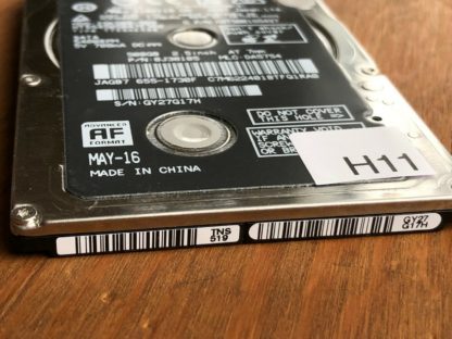 HGST HTS545050A7E362, PN 0J38105, MLC DA5754, Hitachi 500GB SATA 2.5 Hard Drive - Image 4