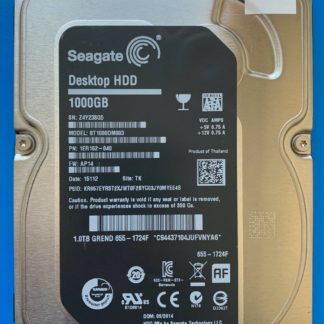 ST1000DM003 1ER162-040 Z4Y23SQ5 AP14 TK SEAGATE SATA 1000GB 100724095 REV A