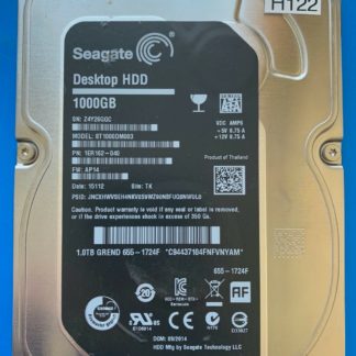 ST1000DM003 1ER162-040 Z4Y26GQC AP14 TK SEAGATE SATA 1000GB 100724095 REV A