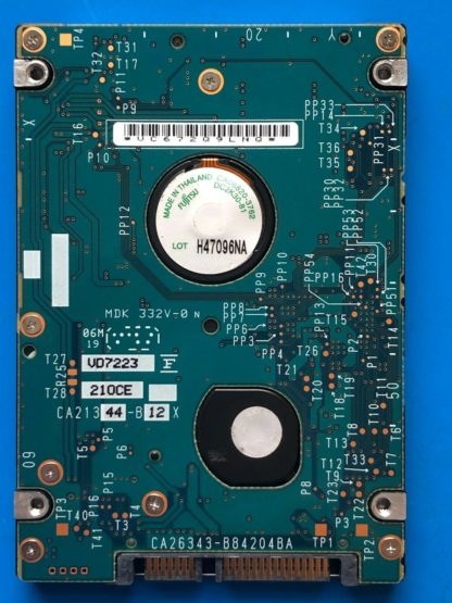 APPLE Fujitsu MHW2120BH, CA06820-B38700AP, 0FFF6B-00810013, 120GB SATA 2.5 HD - Image 3