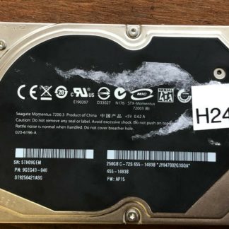 APPLE Seagate ST9250421ASG P/N: 9GEG43-040 FW: AP15 250GB - China 100513573 REVB