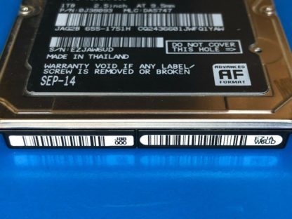 HGST HTS541010A9E662, PN 0J38093, MLC DA5747, 1TB SATA 2.5 Hard Drive - Image 4