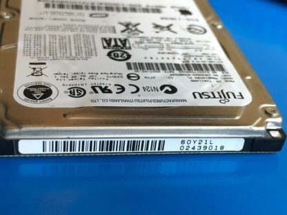 MHW2160BH PL, PN CA06820-B39800AP, Fujitsu 160GB SATA 2.5 Hard Drive - Image 3