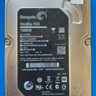 ST1000DM003 1ER162-040 Z4Y26H0G AP14 TK SEAGATE SATA 1000GB 100724095 REV A
