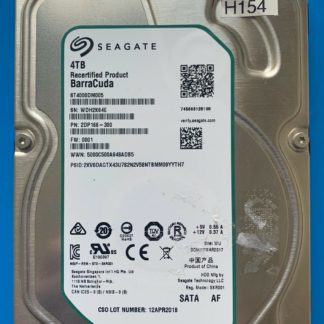 ST4000DM005 2DP166-300 WDH2K64E 0001 WU SEAGATE SATA 4TB 100797092 REV A