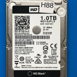 WD10JPLX-00MBPT0, P/N: 2W20003, Western Digital 1TB SATA 2.5 Hard Drive
