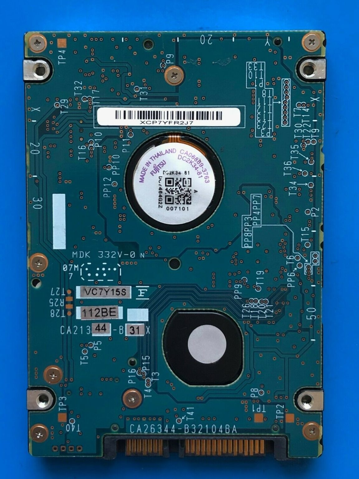 APPLE Fujitsu MHY2120BH, CA06889-B42500AP, 0CFE1A-0081000D, 120GB SATA ...