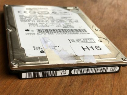 APPLE HITACHI HTS722020K9SA00 P/N: 0A53590 MLC: DA2163 200GB - THAILAND 0A90002 - Image 4