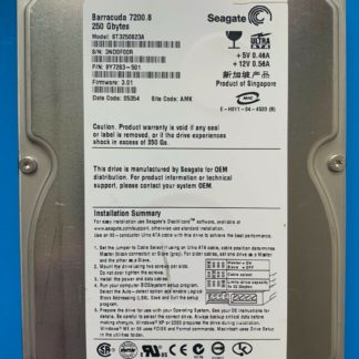 ST3250823A 9Y7283-501 3ND0F00R 3.01 AMK SEAGATE PATA 250GB 100335769