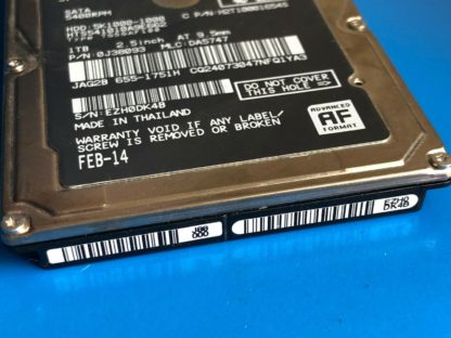 HGST HTS541010A9E662, PN 0J38093, MLC DA5747, 1TB SATA 2.5 Hard Drive - Image 4