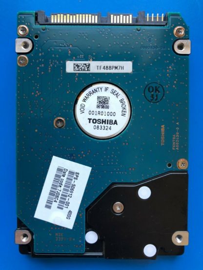 MK4058GSX, A0/FF011C, HDD2H41 F VL01 T, Toshiba 400GB SATA 2.5 Hard Drive - Image 3