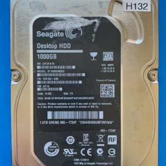 ST1000DM003 1ER162-040 Z4Y3FA7K AP14 TK SEAGATE SATA 1000GB 100724095 REV A