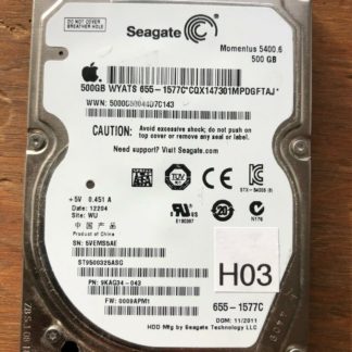 ST9500325ASG  9KAG34-043  009APM1  WU  5VEMS5AE  SEAGATE SATA 500GB 100565308 A
