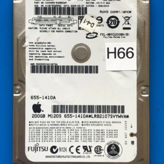 APPLE Fujitsu MHY2200BH, CA06889-B42800AP, 0CFD0A-0081000D, 200GB SATA 2.5 HD