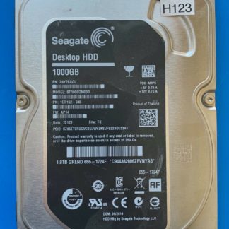 ST1000DM003 1ER162-040 Z4Y2BBCL AP14 TK SEAGATE SATA 1000GB 100724095 REV A