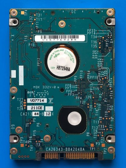 APPLE Fujitsu MHW2120BH, CA06820-B38700AP, 0FFF6C-00810013, 120GB SATA 2.5 HD - Image 3
