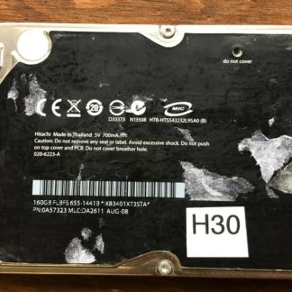 APPLE HITACHI HTS543232L9SAO P/N: 0A57323 MLC: DA2611 160GB - THAILAND 0A90126
