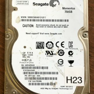 APPLE Seagate ST9750420AS P/N: 9RT14G-500 FW: 001SDM5 750GB - China 100619769