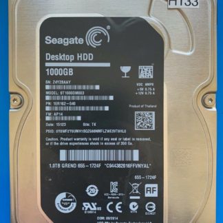 ST1000DM003 1ER162-040 Z4Y2BAAY AP14 TK SEAGATE SATA 1000GB 100724095 REV A