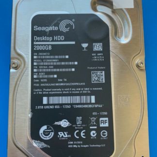 ST2000DM001 1ER164-044 Z8E04CTD AQ03 TK SEAGATE SATA 2000GB 100762568 REV A