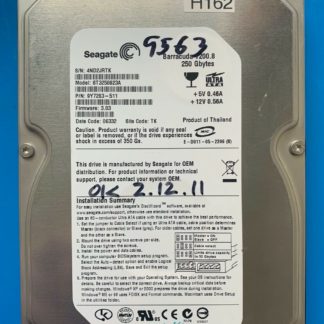 ST3250823A 9Y7283-511 4ND2JRTK 3.03 TK SEAGATE PATA 250GB 100335769