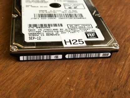 APPLE HITACHI HTS547550A9E384 P/N: 0J27701 MLC: DA4755 500GB - THAILAND 0A90269 - Image 4