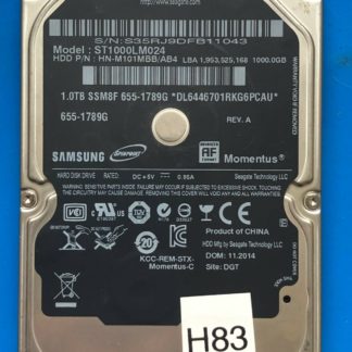 APPLE SAMSUNG ST1000LM024, HN-M101MBB/AB4, 655-1789G, Samsung 1TB SATA 2.5 HD