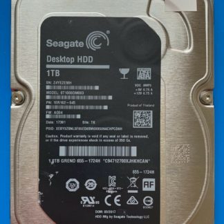 ST1000DM003 1ER162-045 Z4YEZEMH AQ04 TK SEAGATE SATA 1TB 100762568 REV A