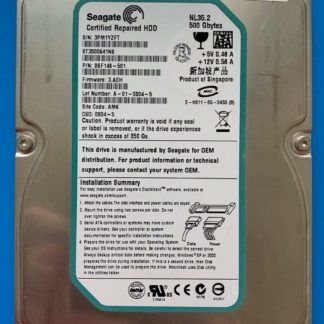 ST3500641NS 9BF148-501 3PM1YZFT 3.AEH AMK SEAGATE SATA 500GB 100383409
