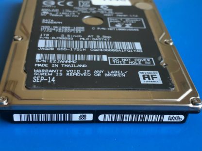 HGST HTS541010A9E662, PN 0J38093, MLC DA5747, 1TB SATA 2.5 Hard Drive - Image 4