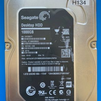 ST1000DM003 1ER162-040 Z4Y2BB7Y AP14 TK SEAGATE SATA 1000GB 100724095 REV A